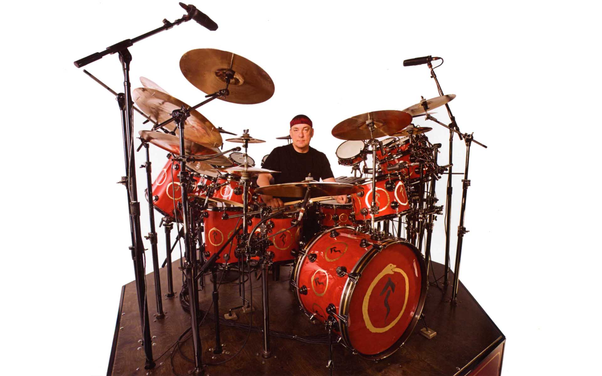 Neil Peart Snakes And Arrows Drum Kit - HD Wallpaper 