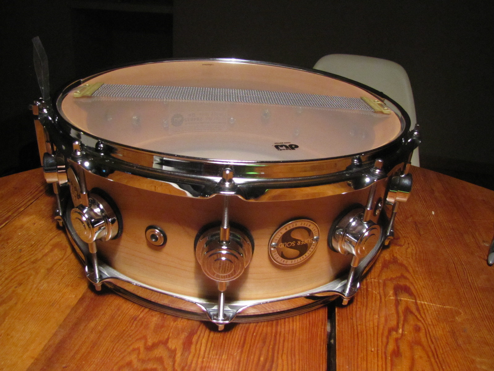 Dw Drums Super Solid All Maple Snare - Drums - HD Wallpaper 