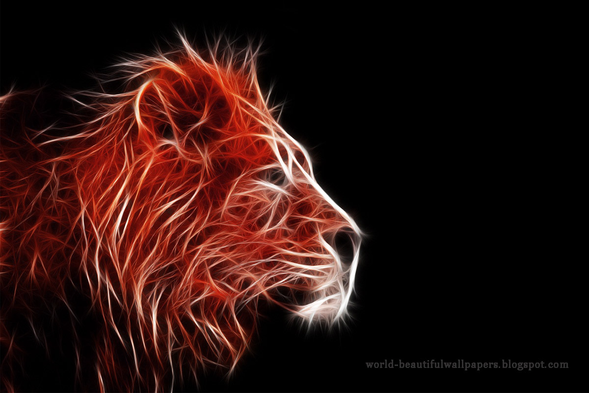 Beautiful Lion Wallpaper - Clam Lion With Black Background Wallpaper 1080p Free - HD Wallpaper 