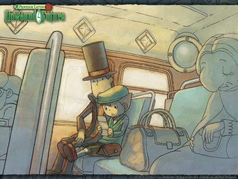 Professor Layton - HD Wallpaper 