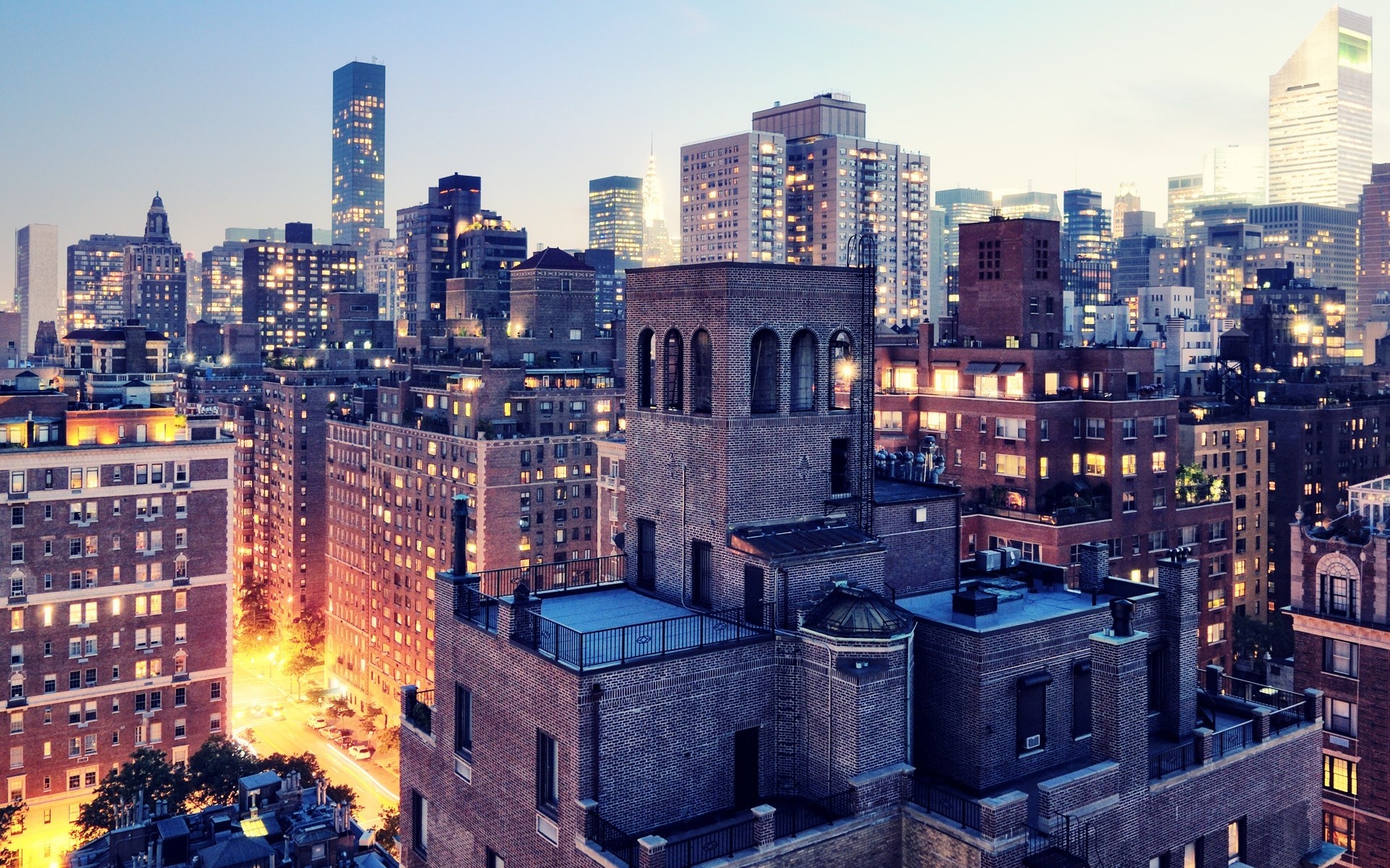 New York Residential Area - HD Wallpaper 