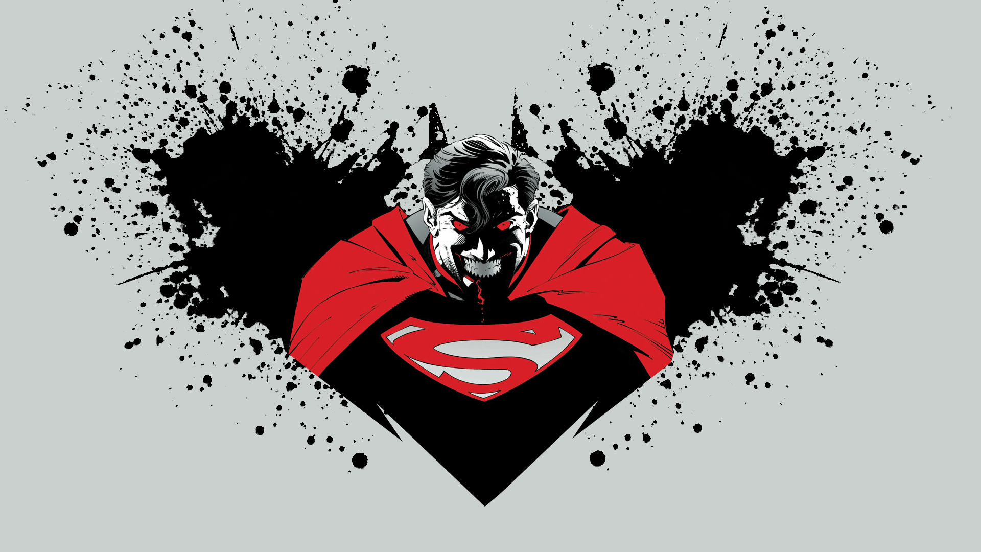 Superman Vs Batman Logo 1920 X 1080 Via Classy Bro - Superman Dc Comic Vector - HD Wallpaper 