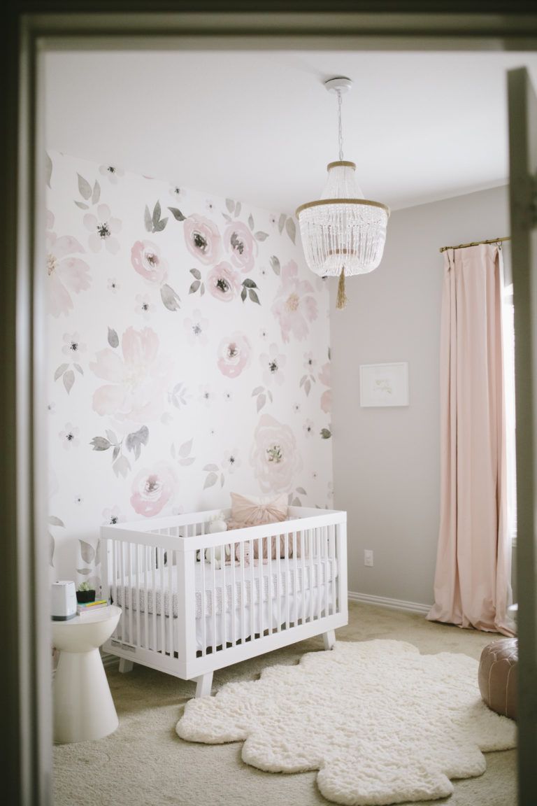 Glam Baby Girl Nursery - HD Wallpaper 