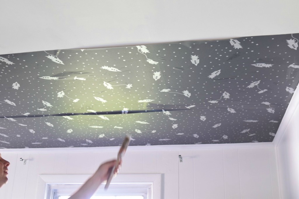 Baby Boy Nursery Wallpaper Ceiiling - Ceiling - HD Wallpaper 