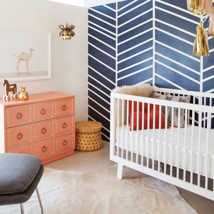 Permalink To Modern Nursery Wallpaper - Oeuf Sparrow Crib Design - HD Wallpaper 