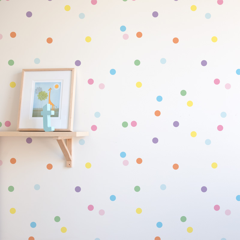 Polka Dot Nursery - HD Wallpaper 