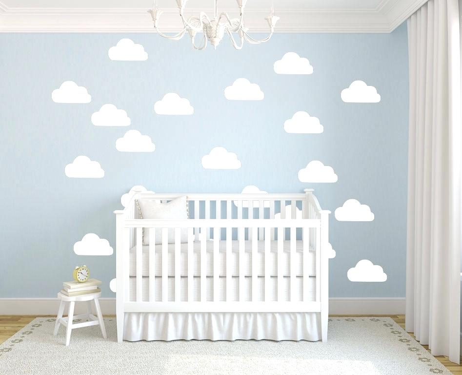 Baby Room With Clouds - HD Wallpaper 
