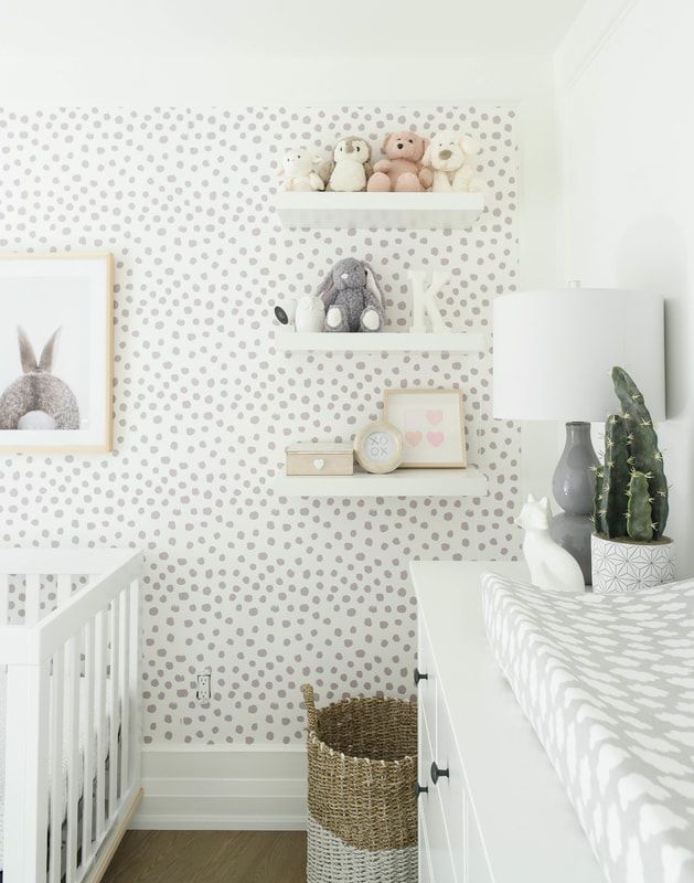 Baby Nursery Wallpaper Gender Neutral - HD Wallpaper 