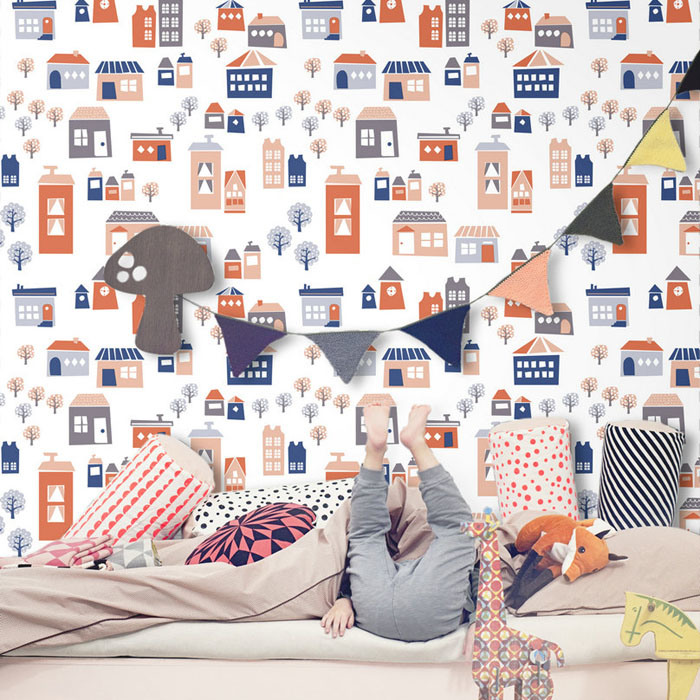 Baby Bedroom Wallpaper, Wallpaper Special Design Pictures - Zwart Wit Behang Kids - HD Wallpaper 