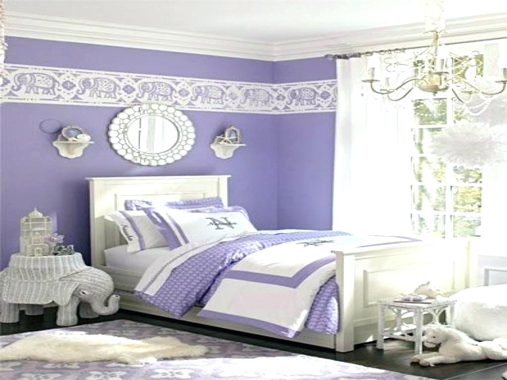 Wallpaper Borders For Girls Bedroom Baby Bedroom Borders - White And Purple Room Ideas - HD Wallpaper 