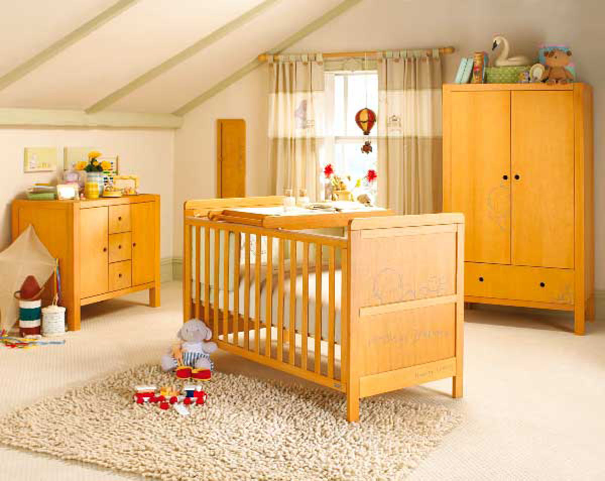 Baby Nursery Ideas Wooden - HD Wallpaper 