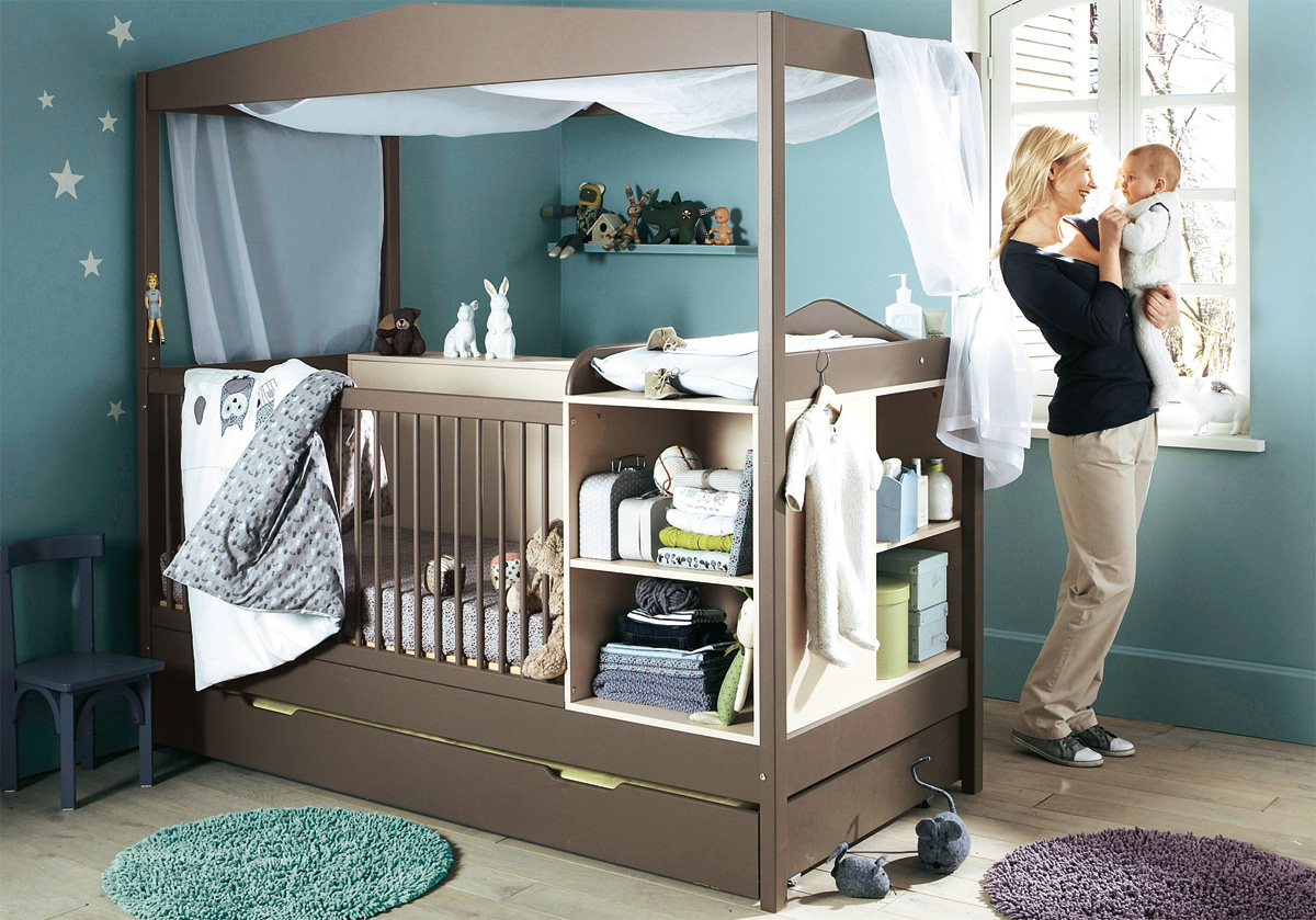 Baby Boy Bedroom Wallpaper - Baby Boy Room Ideas - HD Wallpaper 