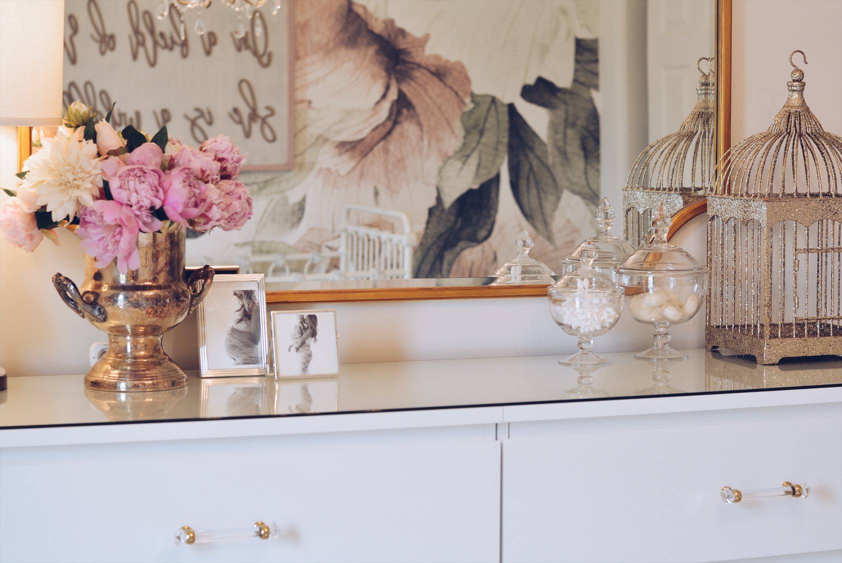 Baby Nursery, Girls Baby Nursery Ideas, Nursery, Baby - Nursery Malm - HD Wallpaper 