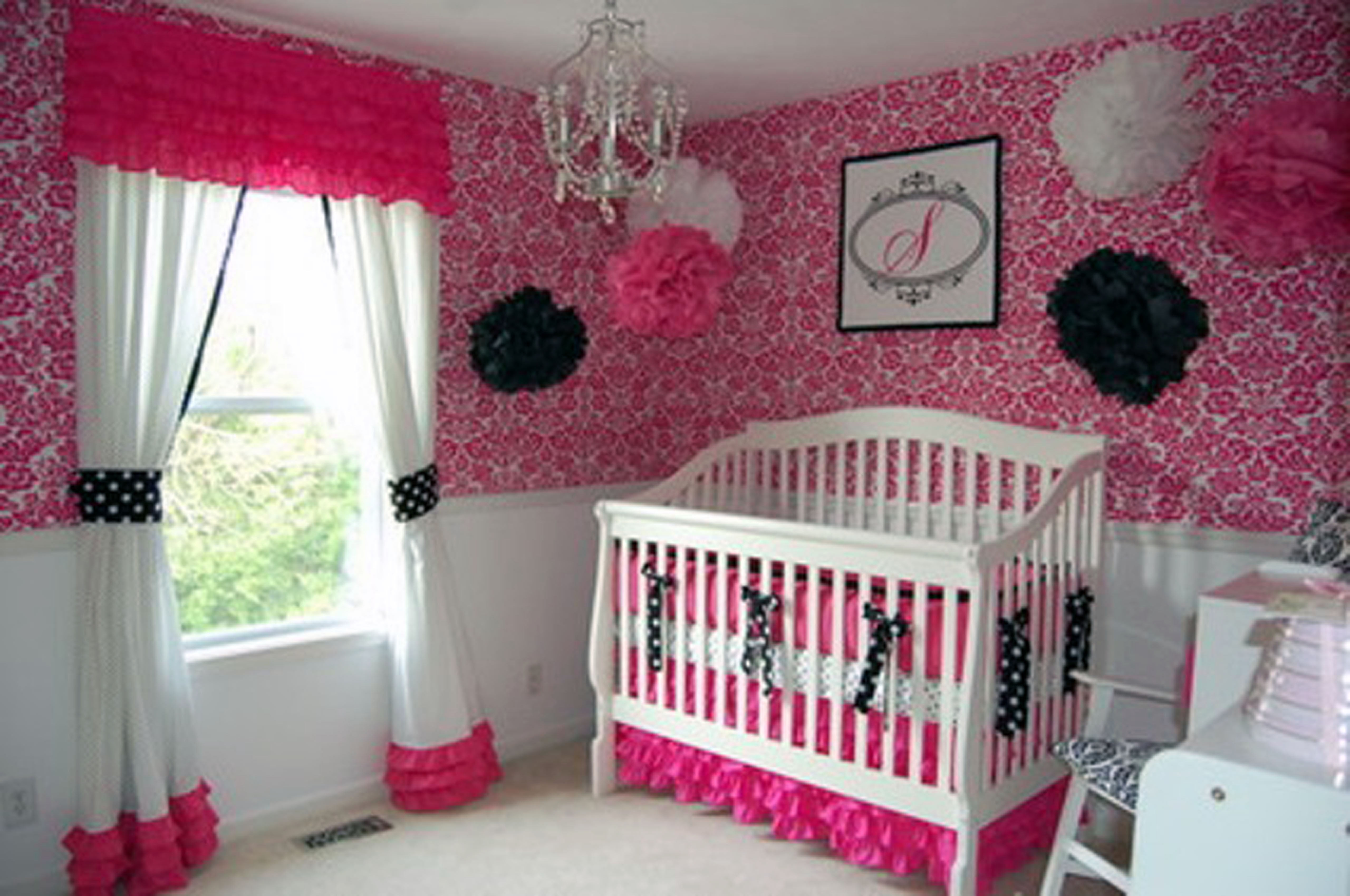 Amazing Baby Boy Room Design Bedroom Girl Nursery Theme - Baby Girl Nursery Ideas - HD Wallpaper 