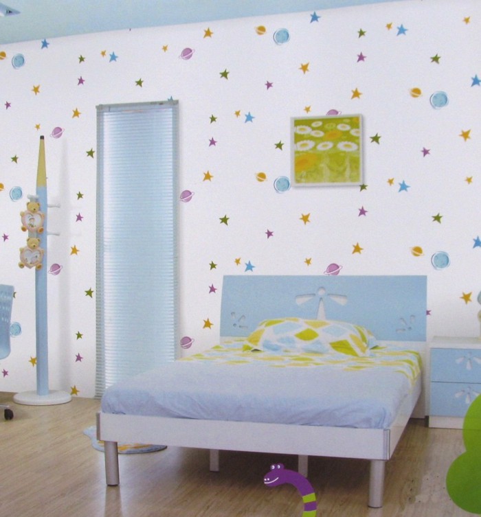 Toddler Wallpaper - Papel De Parede 3d Para Quarto De Bebe - HD Wallpaper 