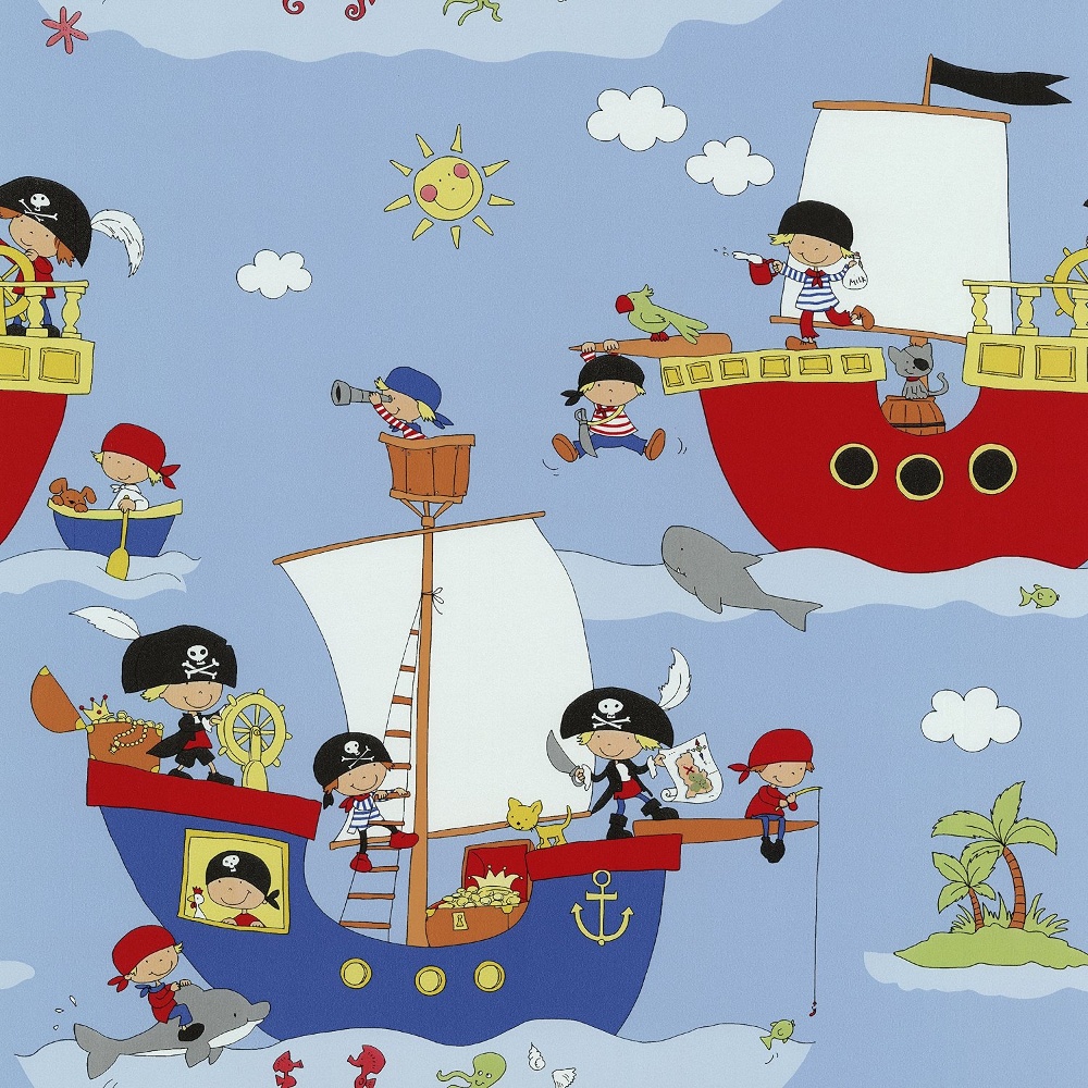 Pirate Wallpaper For Kids - HD Wallpaper 