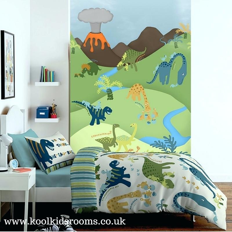 Dinosaur Wall Mural Dinosaurs Wallpaper For Kids Boy - Dinosaur Bedroom Wall Murals - HD Wallpaper 