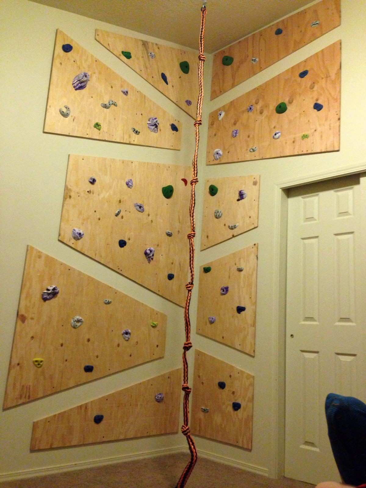 Wall Wood Decoration Ideas Beautiful Collection Decorating - Kids Room Climbing Wall - HD Wallpaper 