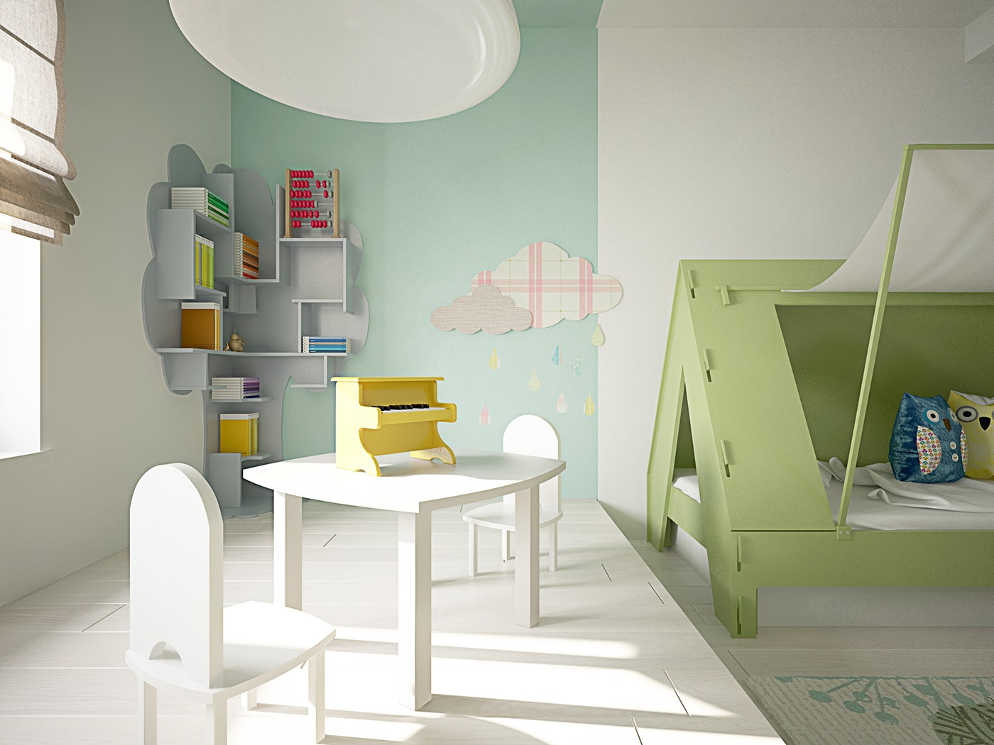 Study Room Toddler - HD Wallpaper 