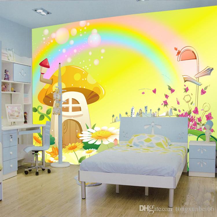 Chambre Petite Fille Bande Dessinée - HD Wallpaper 