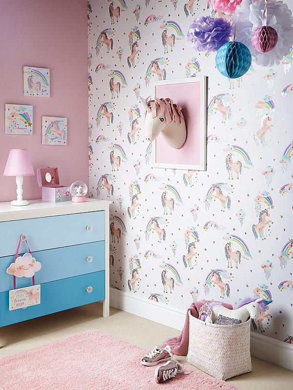 Wall Paper Room Unicorn - HD Wallpaper 