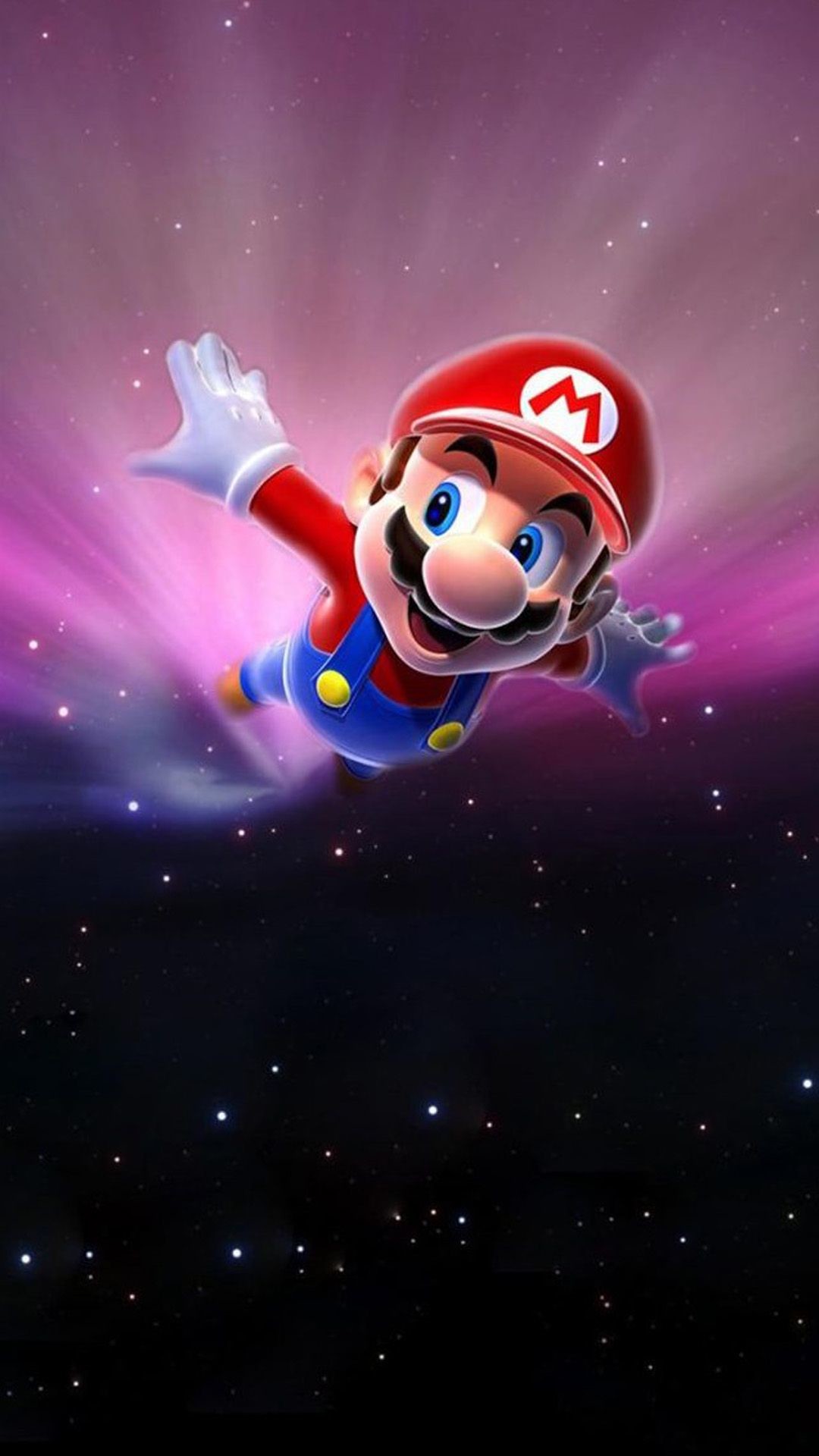 Super Mario Flying Poster Background - Imagenes 1080x1920 Full Hd - HD Wallpaper 
