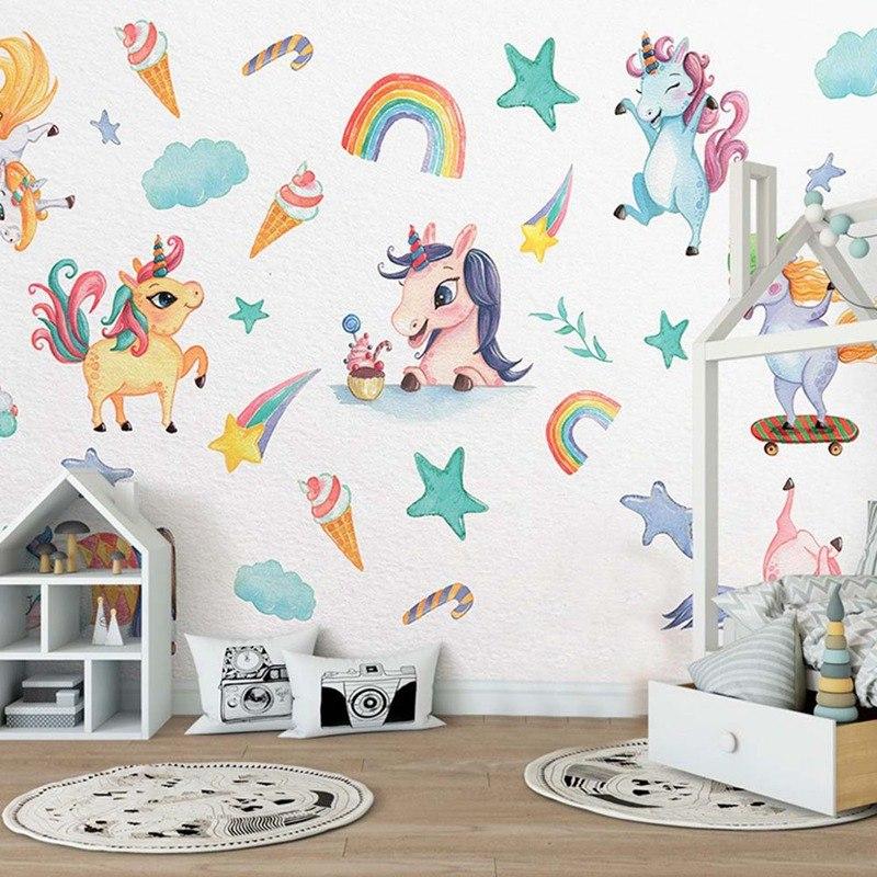 Unicorn Wall Paper For A Room - HD Wallpaper 