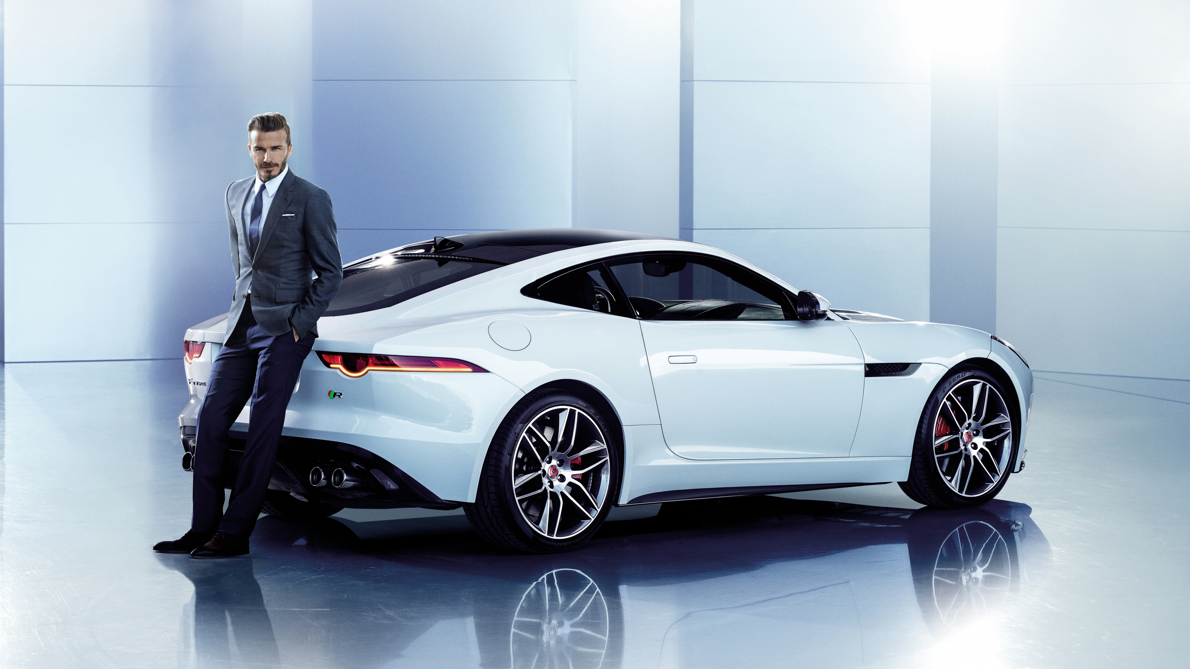 David Beckham Jaguar 4k - David Beckham Jaguar - HD Wallpaper 