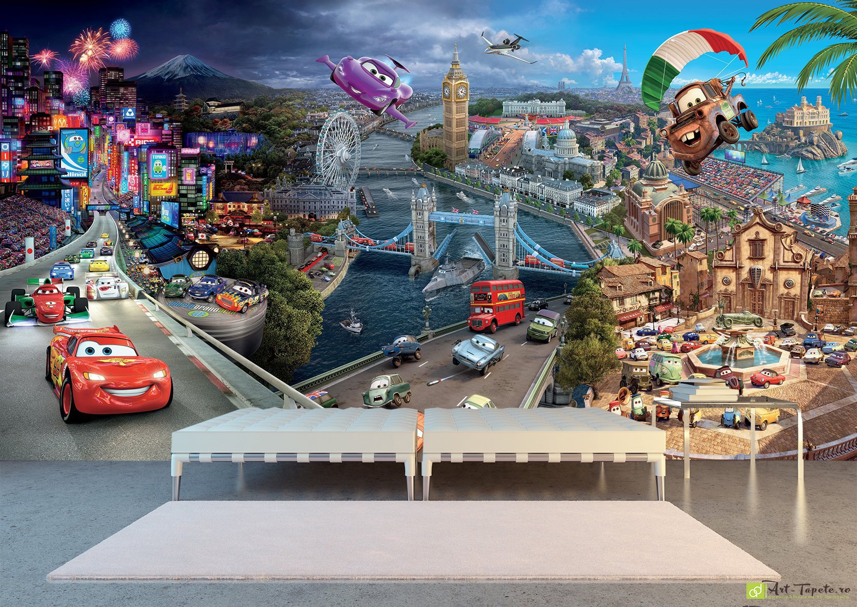 Cars Disney - HD Wallpaper 