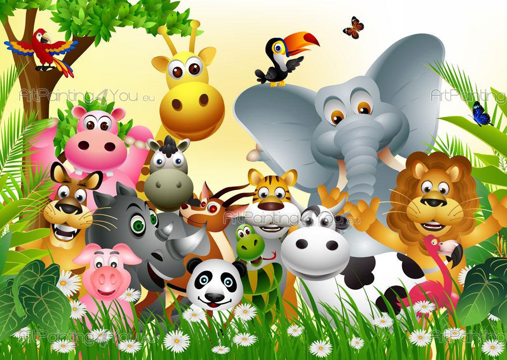 Fiesta De Animales Cuento - HD Wallpaper 