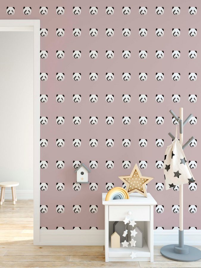 Animal Wallpaper Mural - Papel De Parede Lilas Quarto - HD Wallpaper 