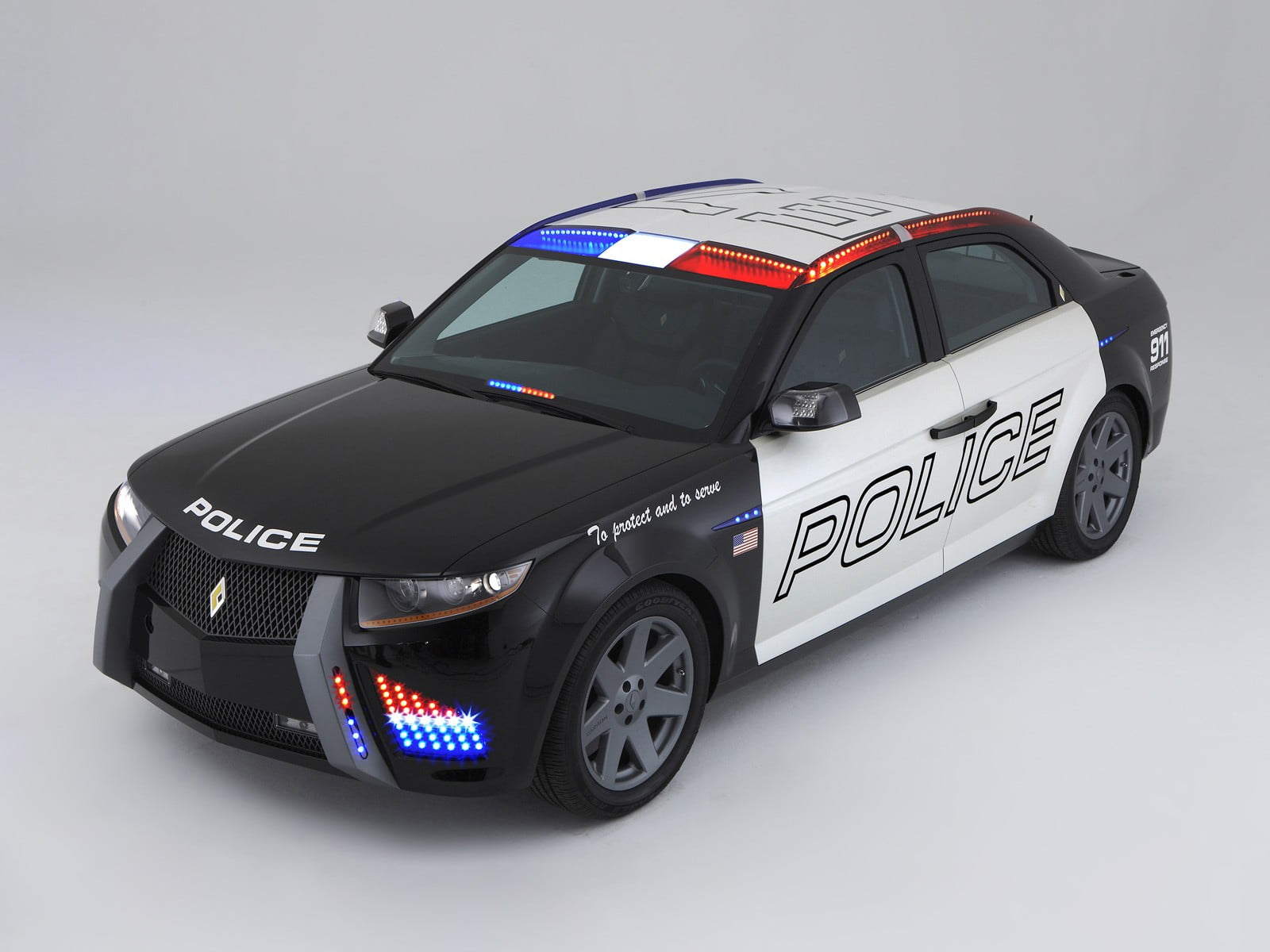 Carbon Motors E7 - HD Wallpaper 