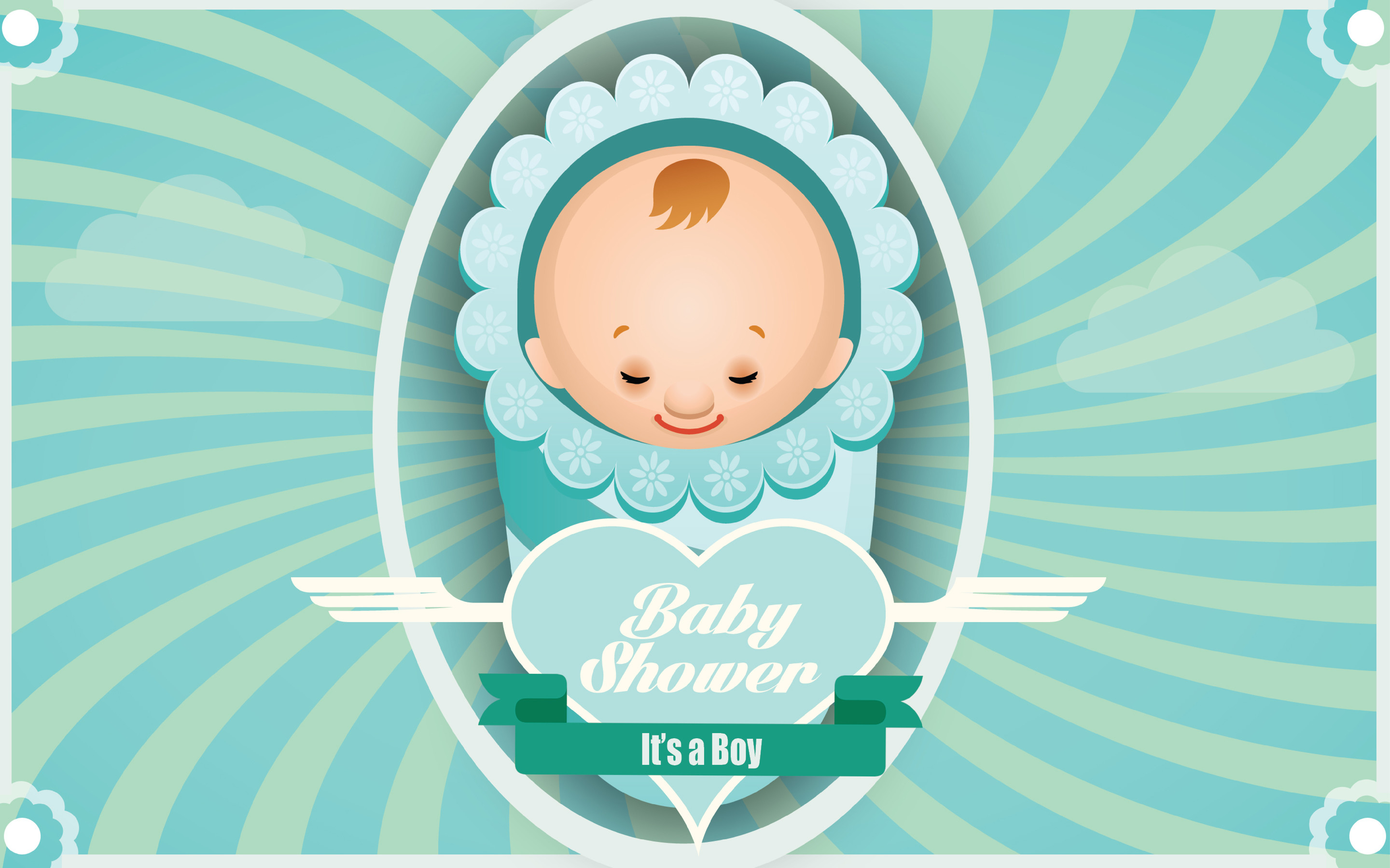 Baby Shower Baby Boy Wallpaper 
 Data-src - Background Baby Shower Hd - HD Wallpaper 