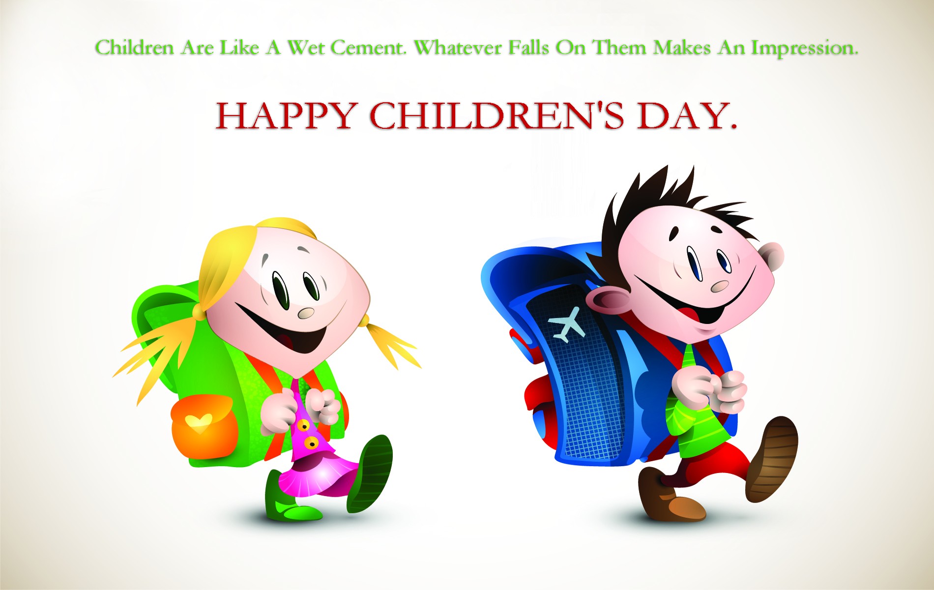 Happy Childrens Day Images, Hd Wallpapers, And Photos - Happy Children's  Day Images Hd - 1900x1200 Wallpaper 