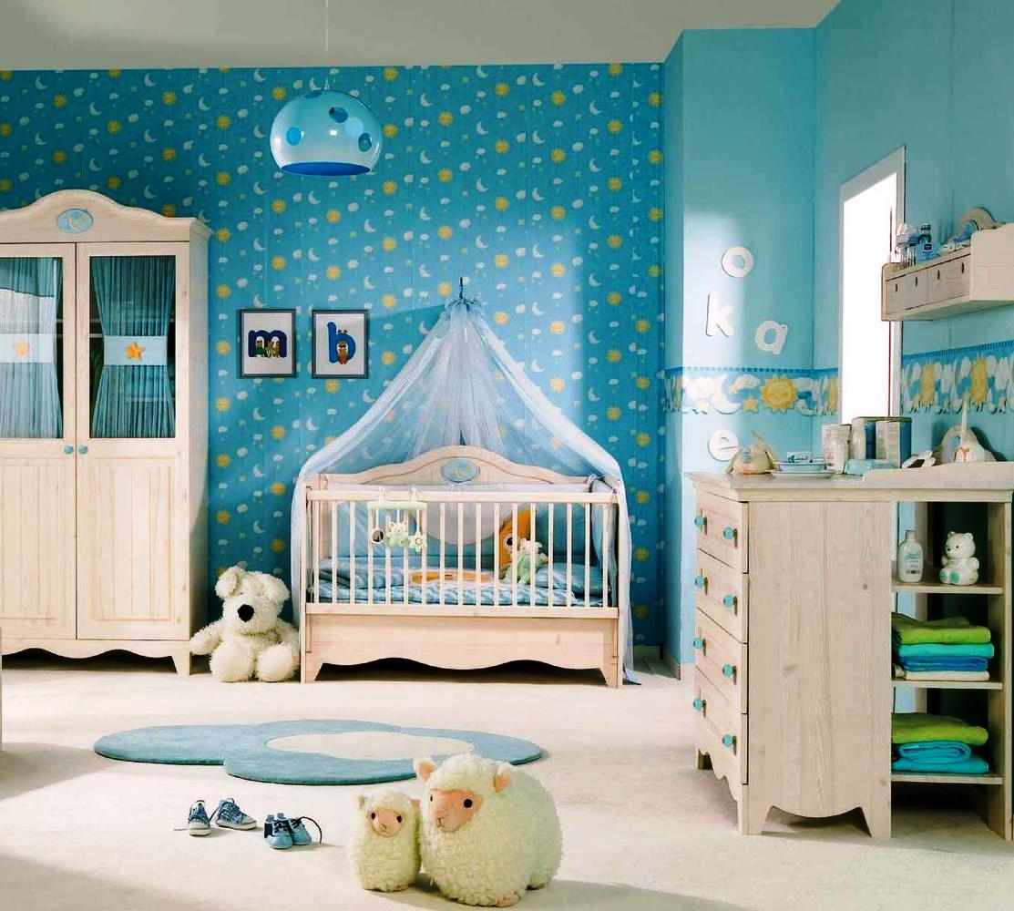 Cor De Quarto De Bebe Masculino - HD Wallpaper 