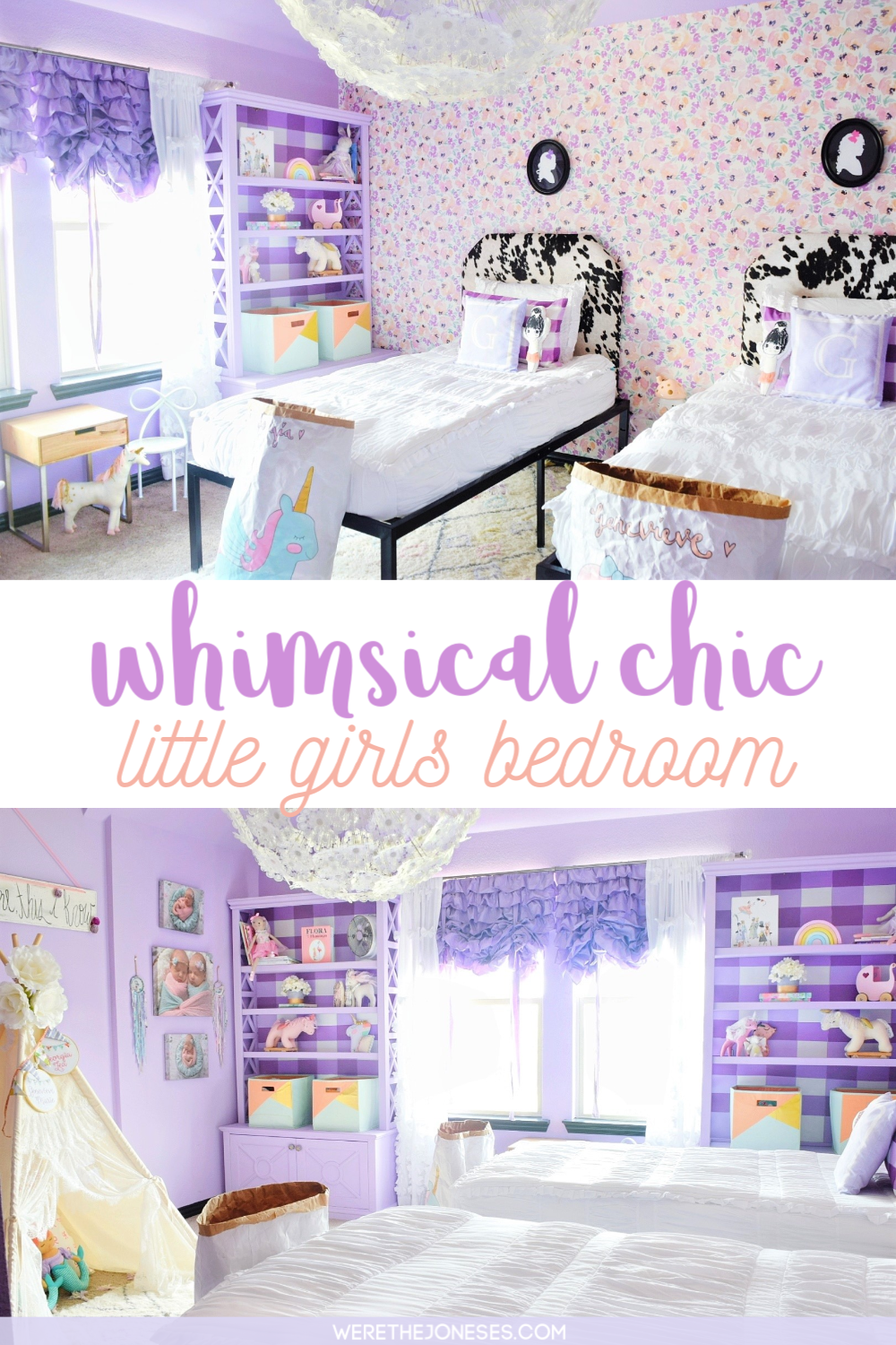 Little Girls Room Decor Ideas With Purple Paint On - Little Girls Room Decor - HD Wallpaper 
