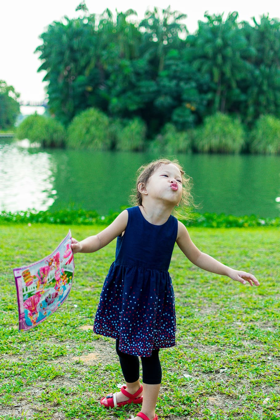 Trees, Lake, Forest, Nature, Kids, Fun, Funny, Having - HD Wallpaper 