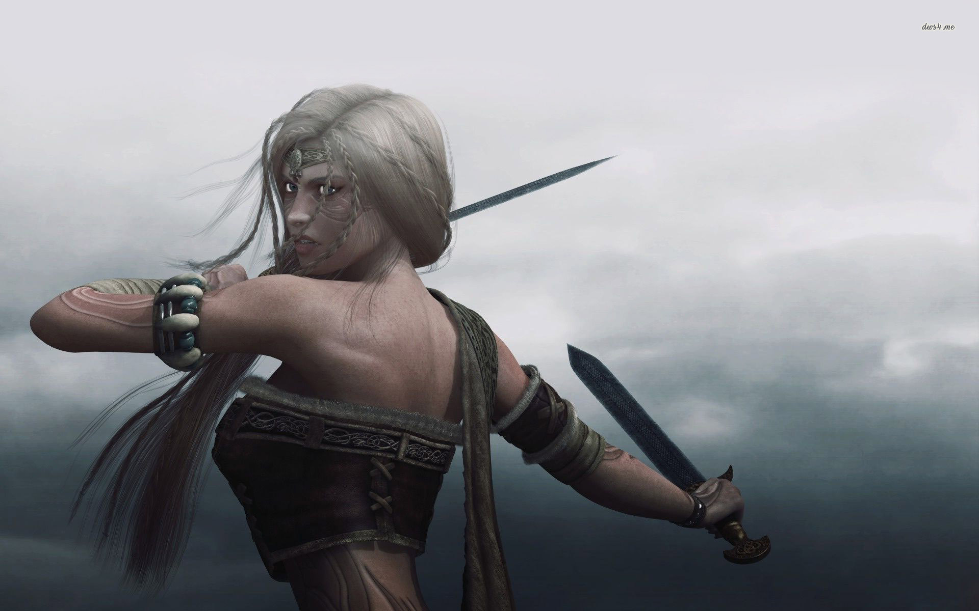 Fantasy Art Viking Warrior - HD Wallpaper 