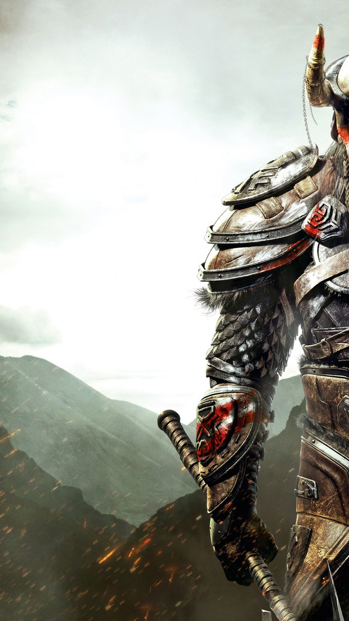 Beard, Viking, Axe, The Elder Scrolls Online, Armor, - Elder Scrolls Berserker - HD Wallpaper 
