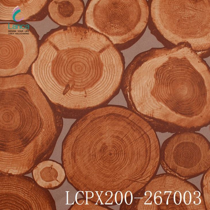 Wallpaper 3d Berkilat Longgokan Kayu Untuk Dinding - Lumber - HD Wallpaper 