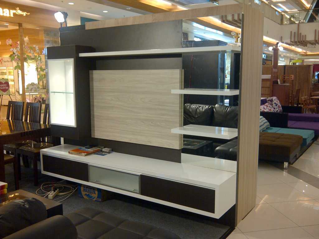 Wallpaper Untuk Lemari Kayu - Free Standing Tv Unit - HD Wallpaper 