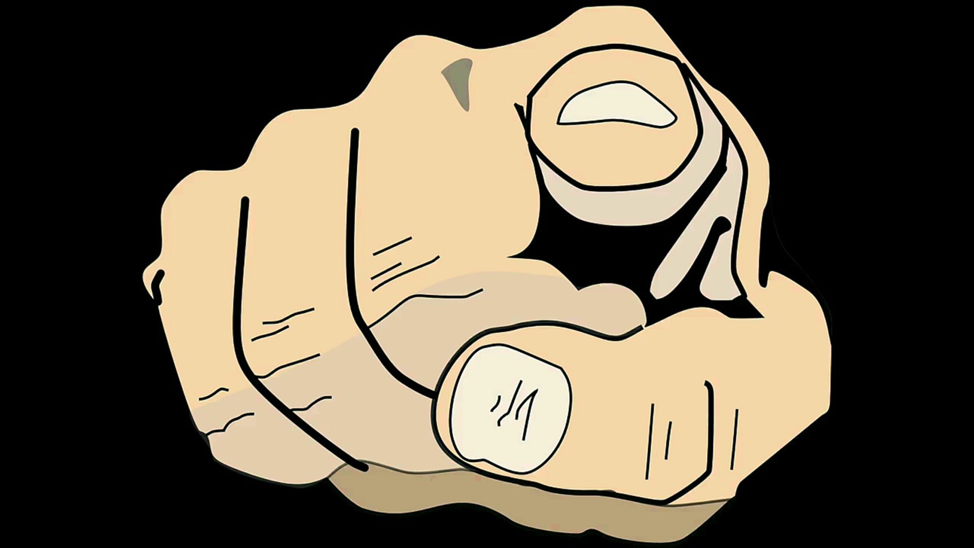 You Pointer Finger - HD Wallpaper 