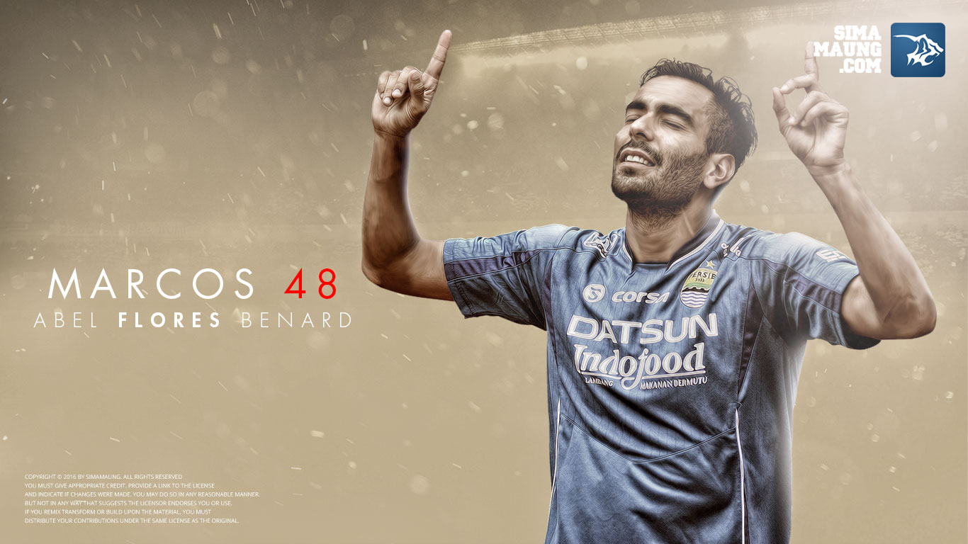 Wallpaper Flores Persib Simamaung 1366 X - Player - HD Wallpaper 