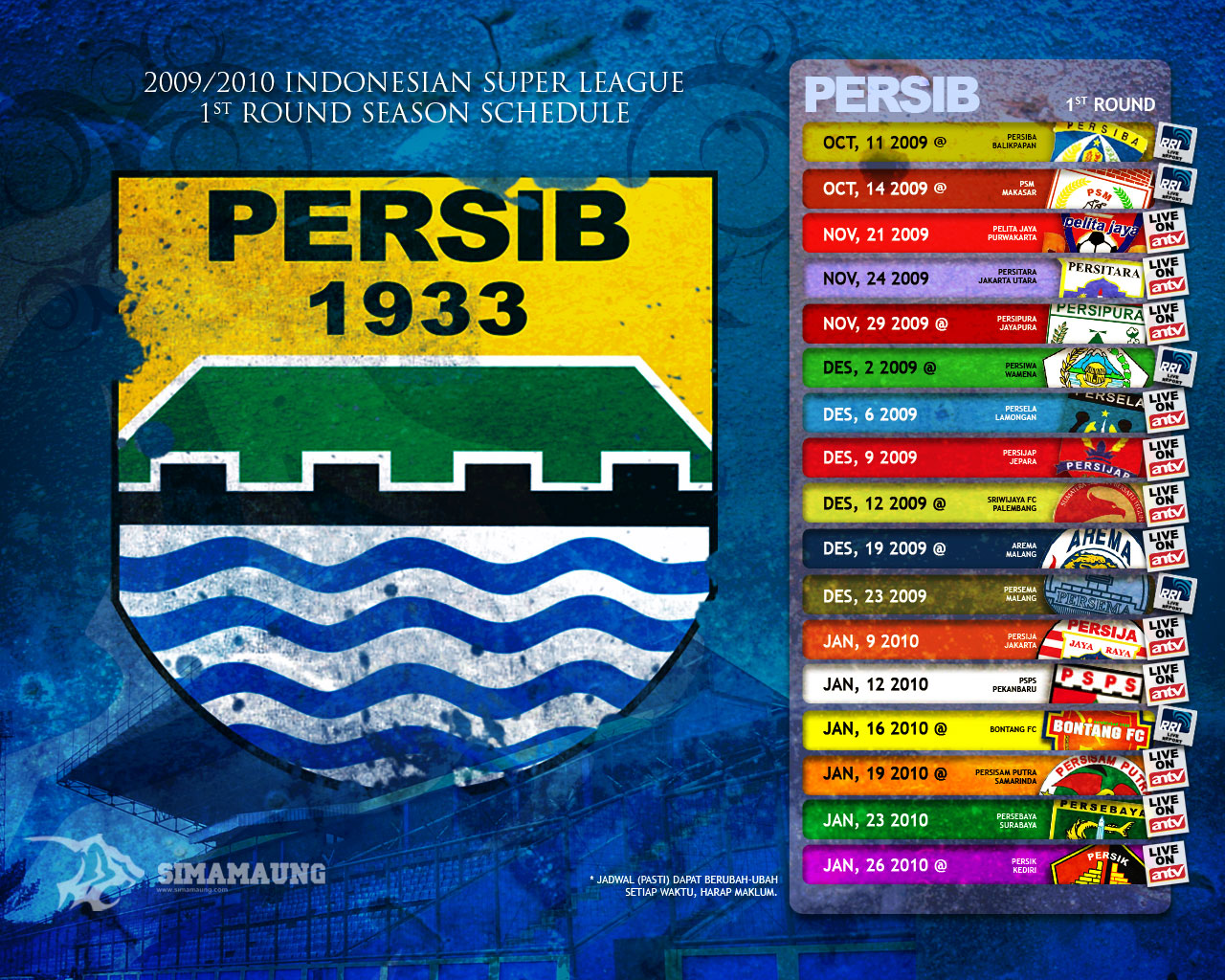 Persib Bandung - HD Wallpaper 