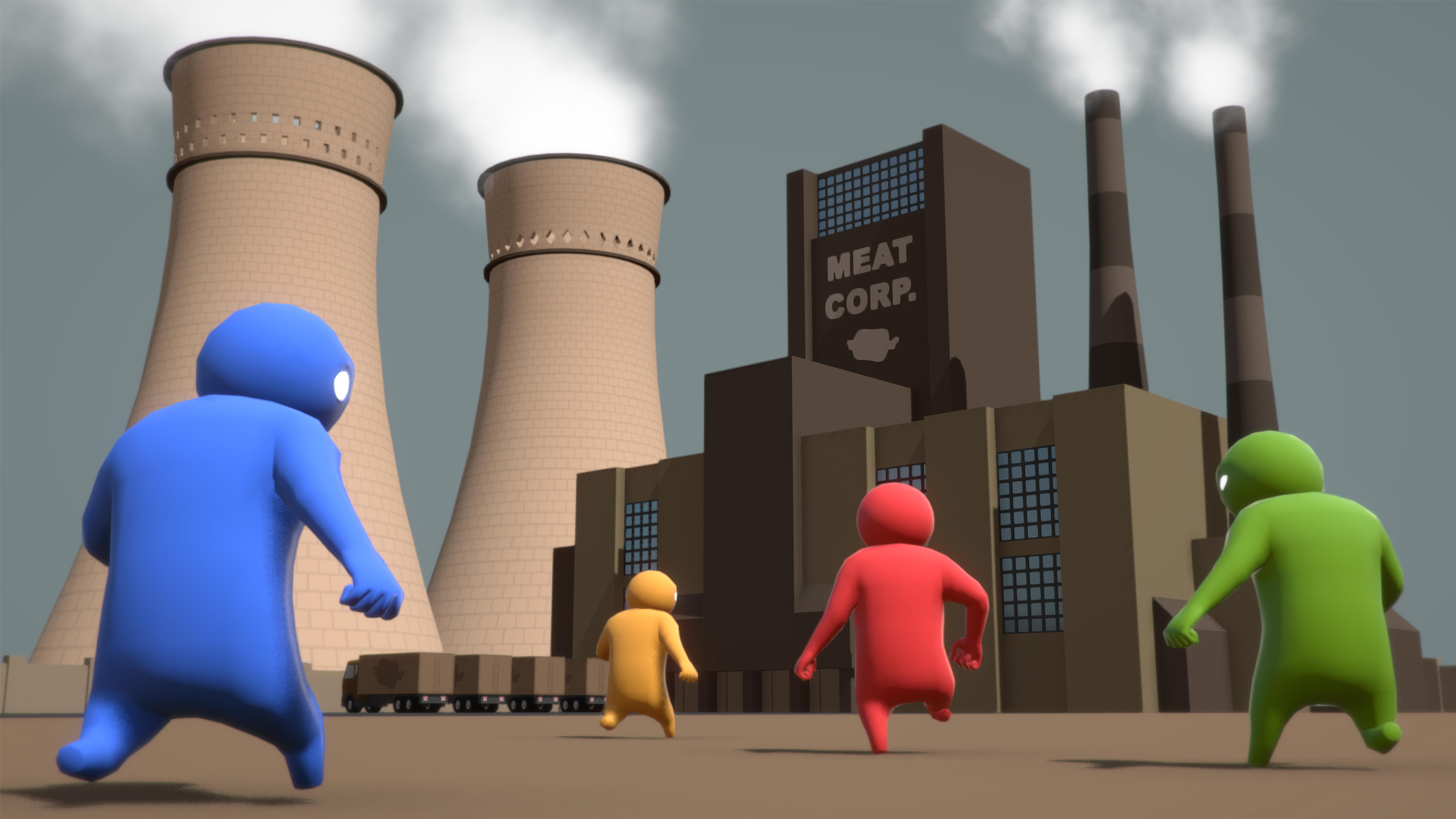 Gang Beasts - HD Wallpaper 