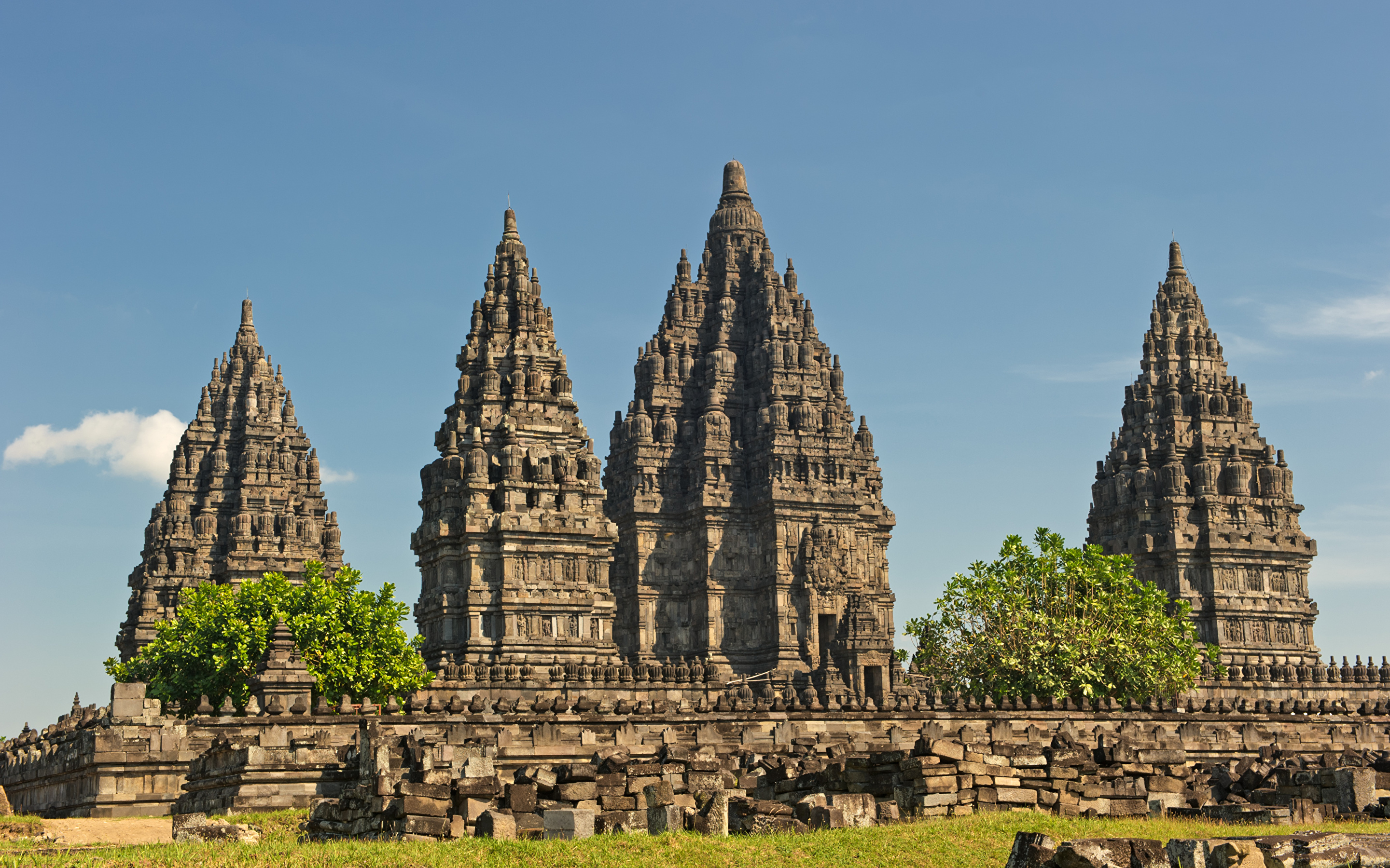 Prambanan - HD Wallpaper 