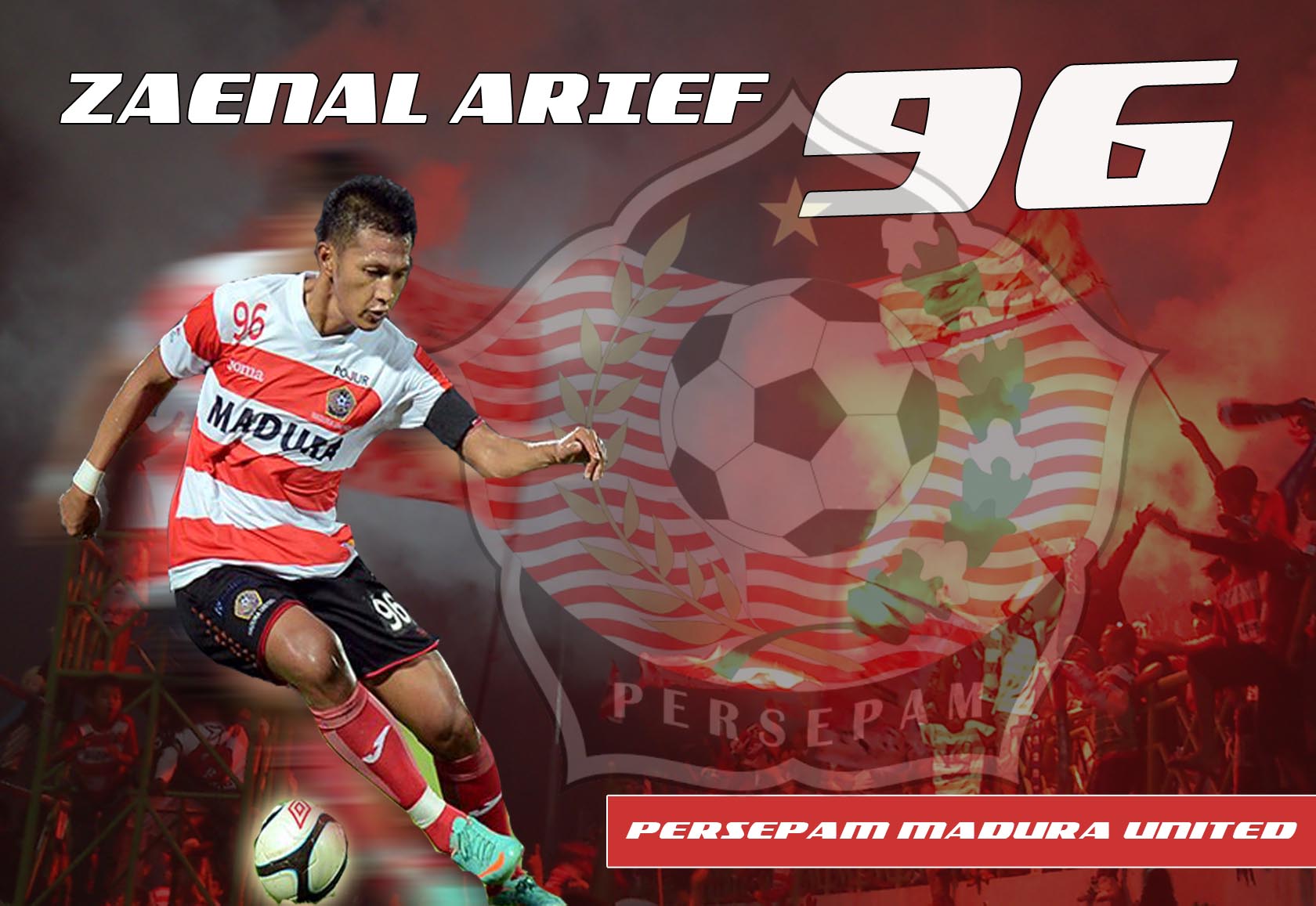 Wallpaper Madura United - Persepam Madura United - HD Wallpaper 