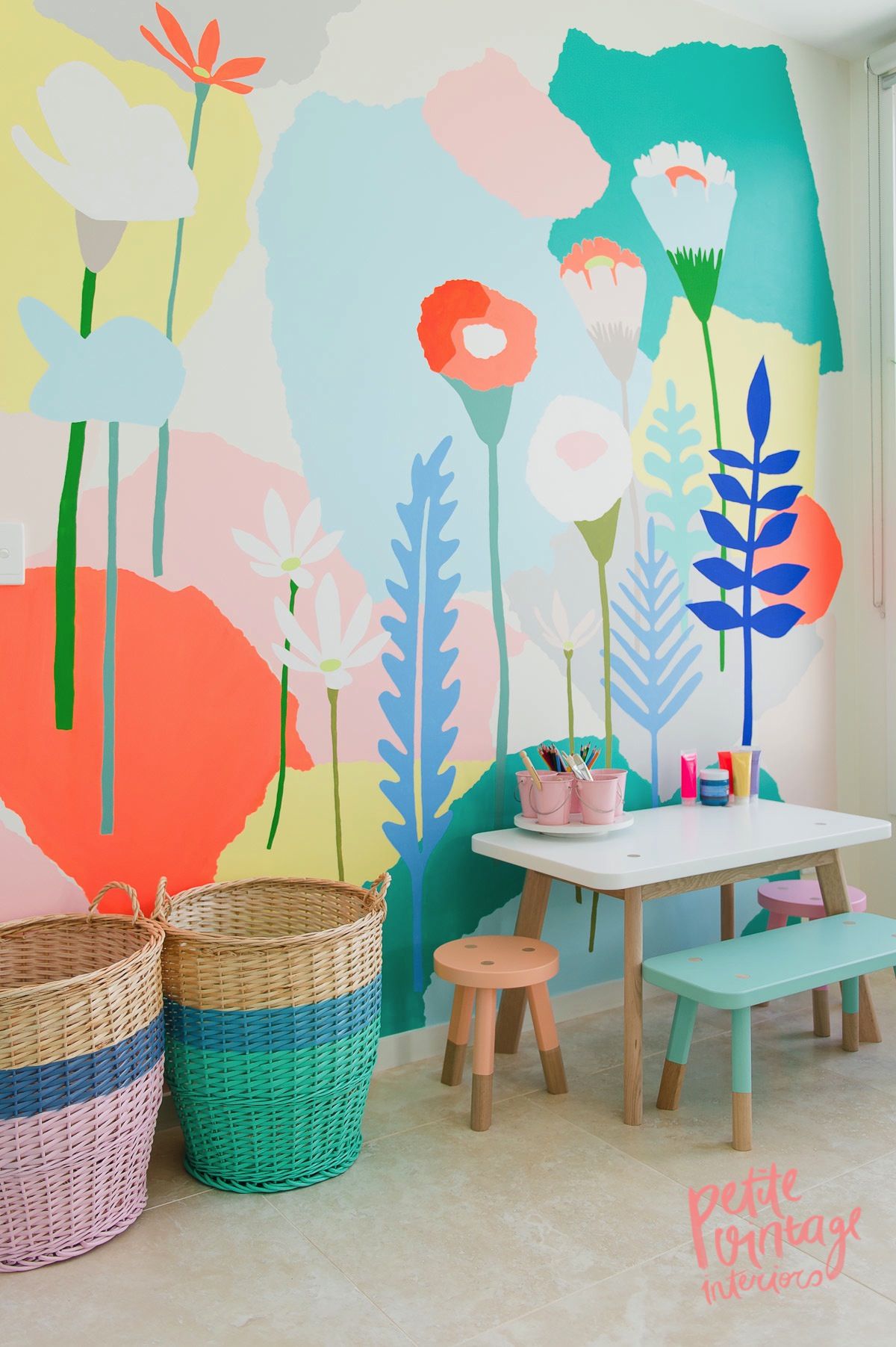 Kids Room Wall Art Paint - HD Wallpaper 