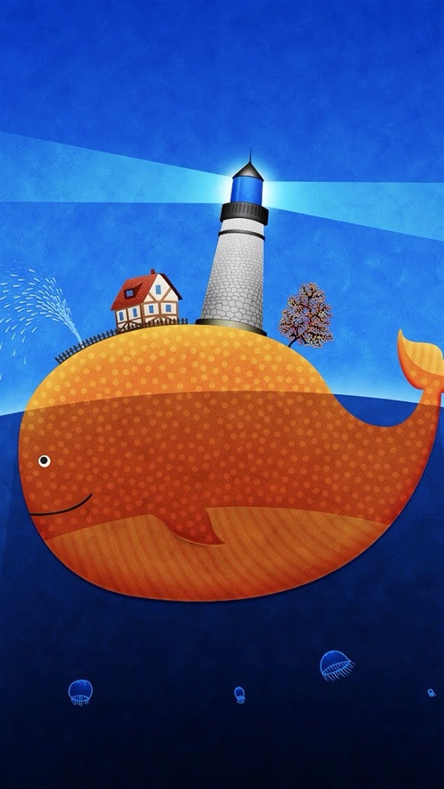 Lighthouse At The Whale Back Iphone Wallpaper - Vlad Studio - HD Wallpaper 