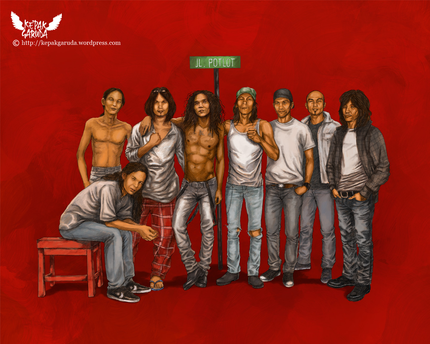 Slank Lembah Baliem - HD Wallpaper 